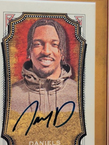 2024 Topps Allen and Ginter #MA-JD Jayden Daniels RC Auto Mini Framed Not Graded - Picture 6 of 21