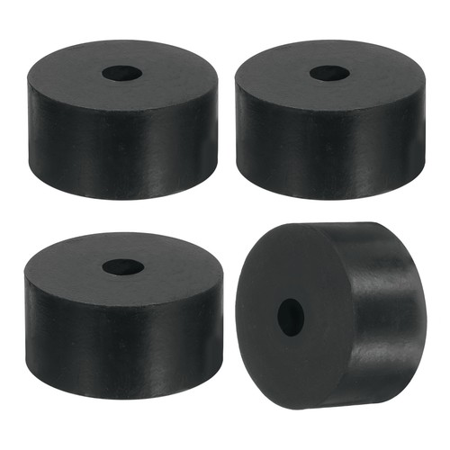 4Pcs Thick Rubber Spacer 2 Inch OD x 1/2 Inch ID x 1 Inch Thickness - Afbeelding 1 van 6