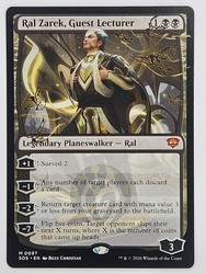 Ral Zarek, Guest Lecturer 097 Secrets of Strixhaven