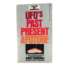 UFOs Past Present & Future By Robert Emenegger 1974 Paperback 1st Edition