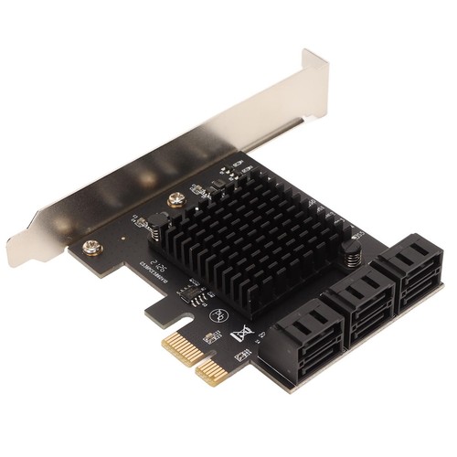 Pcie 3 0 Auf 6 Ports Erweiterungskarte 6Gbps Pci Express X4 X8 X16 Plug NTS - Bild 15 von 22