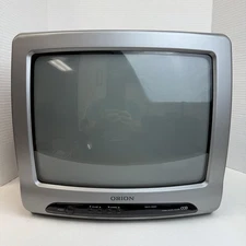 Orion 13” CRT TV Retro Gaming & Movie Setup + RF Modulator AV Switch HDMI to RCA
