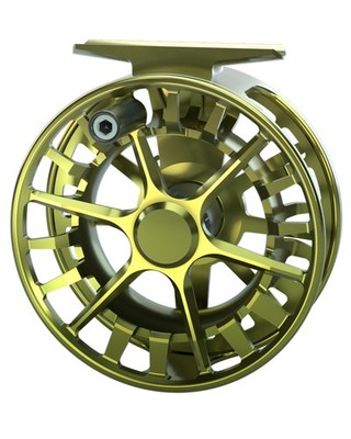 Lamson GS-7+REEL-OG Guru -7+ Olivgrün Lamson Unisex Angeln
