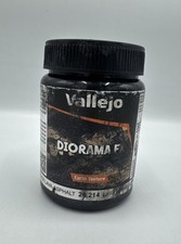 Vallejo - Diorama FX Earth Textures  Black 6.79 Fl Oz Pack of 1 