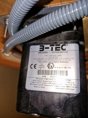 FLOJET B-TEC Modell G70 KX01D Pumpe, pneumatische Pumpe