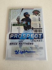 2024 Panini Prospect Brice Matthews Auto Mojo No112