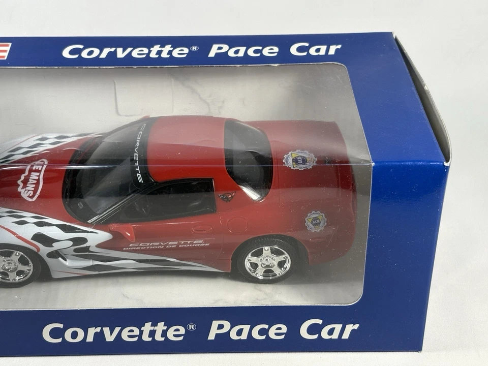 RARE REVELL CORVETTE RACING PACE CAR RED LEMANS 1/25 PROMO 2000 NOS VINTAGE USA - Image 4 of 4