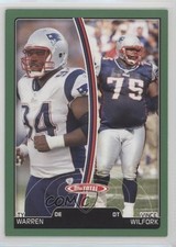 2007 Topps Total Ty Warren Vince Wilfork #401 0a1