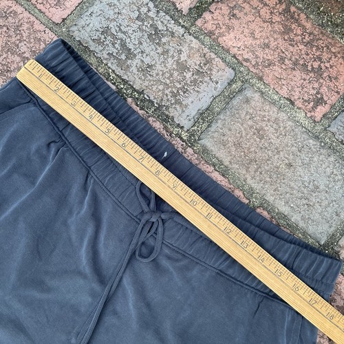 Lou & Grey Sandwashed Straight Crop Pants Size XL Drawstring Pockets Modal Blend - Picture 8 of 10