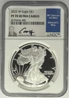 2022 W American Silver Eagle Dollar NGC PF70 Ultra Cameo Moy SIGNATURE Label