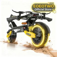EOEOTWO GT06 Electric Scooter for Adult Foldable Off-road 1200W 30MPH E-Scooter