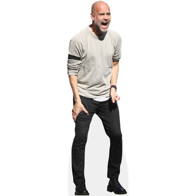 Pep Guardiola (Shouting) Pappaufsteller mini