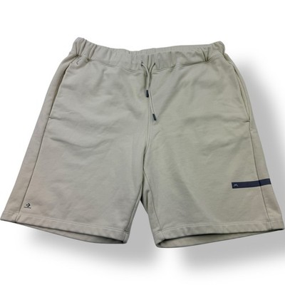 Converse x A-COLD-WALL* Cream Elastic Waist Sweat Shorts Men's Size 2XL