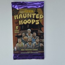  2025 Panini NBA Haunted Hoops Basketball Halloween Sealed Pack (3 Cards)