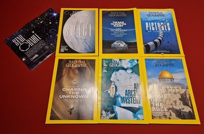 6x National Geographic 2023 Hefte 7 12 English Edition Magazin Set