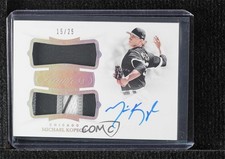 2019 Panini Flawless Rookie 15/25 Michael Kopech #DPA-MK Dual Patch Auto v9t