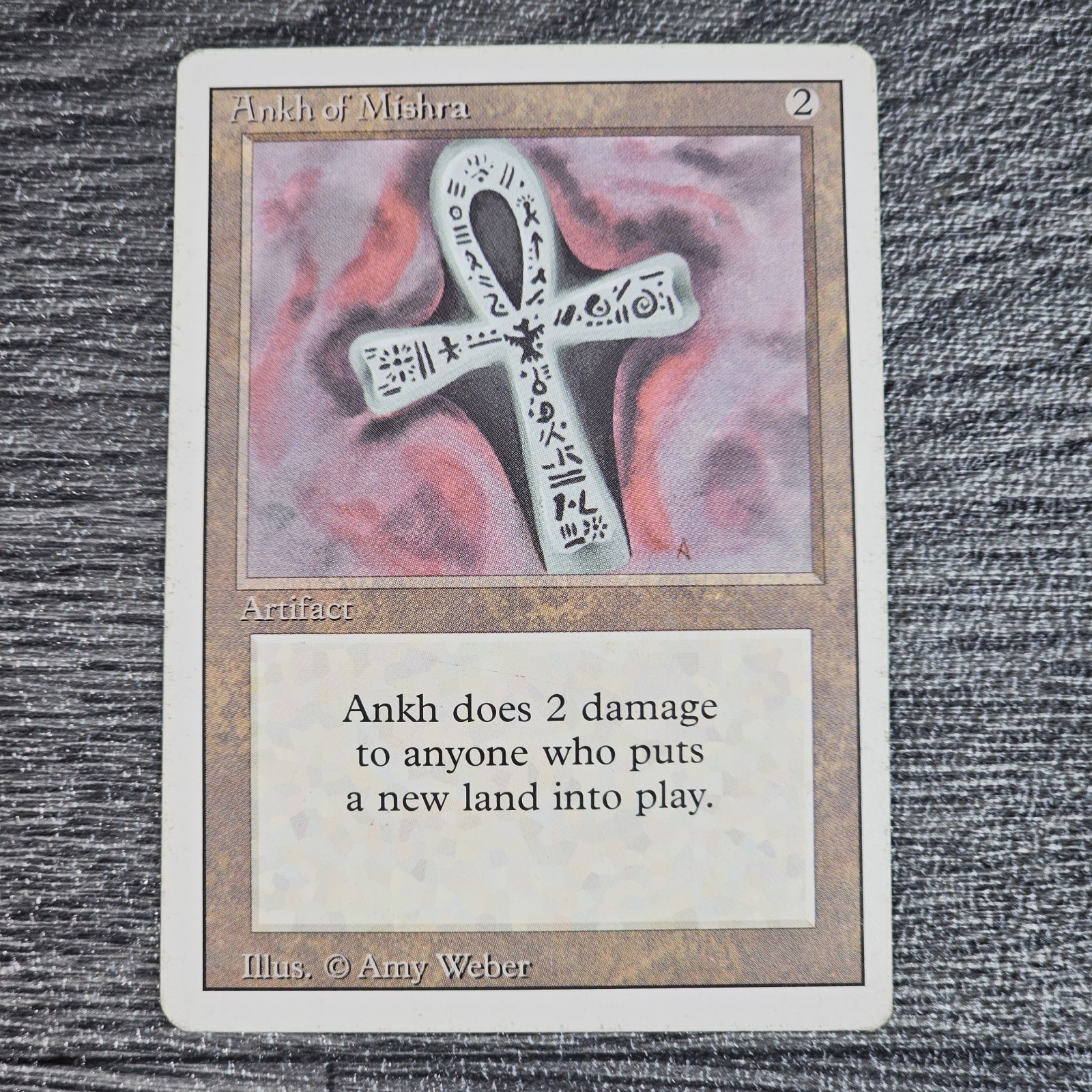 Ankh of Mishra ~ Fourth Edition [ Magic MTG ] Revised LP