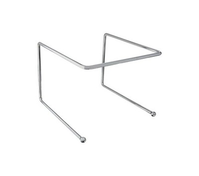 Metal Pizza Pan Riser Stand Tabletop Food Platter Tray Display Rack 9 x 8 x 7