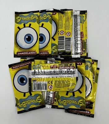 Spongebob Serie 2 LAMINCARDS - 25x Siegelfolien Edibas