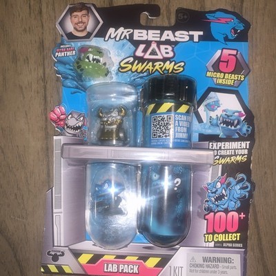 4 2024 NEW MR BEAST LAB SWARMS 5 Micro Beasts Lab Pack 1