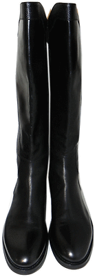 AGL Attilio Giusti Leombruni Tall Knee Black BOOTS Riding