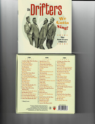 DRIFTERS - WE GOTTA SING!: SOUL YEARS 1962-71  (3CD 2021)  NEW **76 TRACKS**