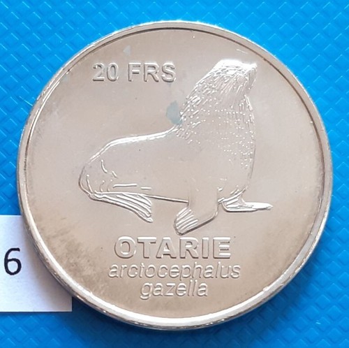Kerguelen Islands 20 Francs 2011 Antarctic Fur Seal - Picture 8 of 18