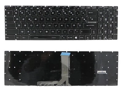 Français clavier FR MSI GF72 GS63 GE62 GL62 GV72 GS60 GP62 GS73 keyboard LED - Photo 1/3