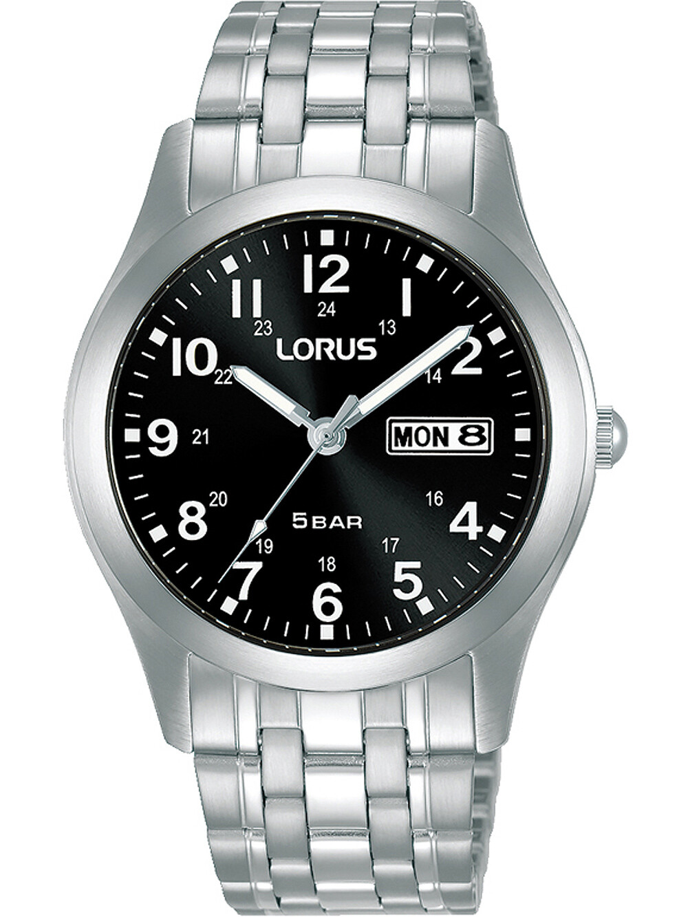 Lorus RXN73DX5 Klassik Herrenuhr 38 мм 5ATM