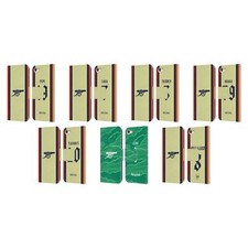 ARSENAL FC 2021/22 PLAYERS AWAY KIT LEATHER BOOK CASE FOR APPLE iPOD TOUCH