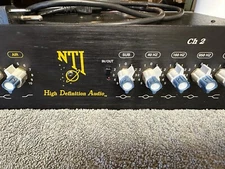 NTI EQ3 High Definition Stereo Parametric Equalizer Sound Enhancement System BLK