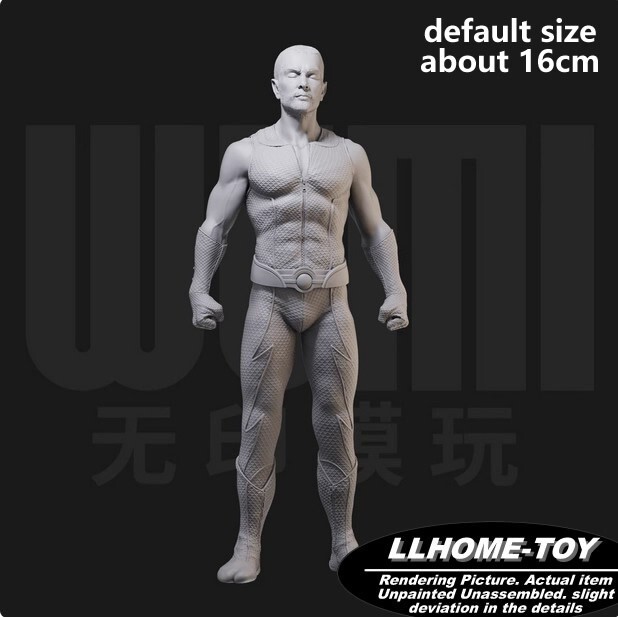 Anime Character Deep Fake Hero Standing Resin 3D Printed GK Figure DIY Model Collectible Statue 8.6 Inches Tall