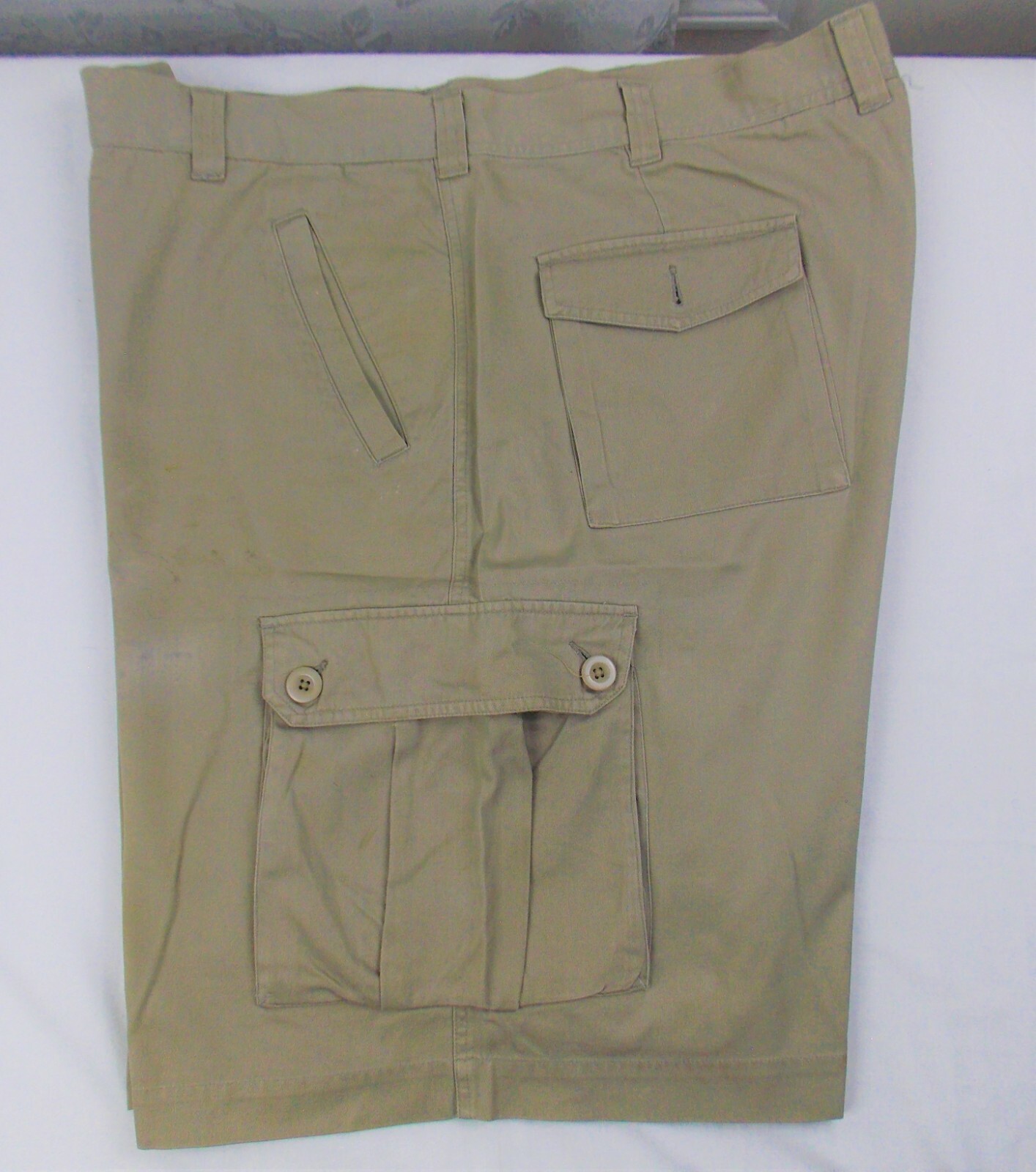 Cargo Shorts Drill Clothing Co. BIG & TALL Size 46 3XL Tan Beige Cotton