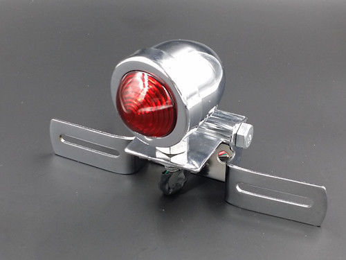 Red Bullet Motorcycle Tail Brake Light For Harley Honda Kawasaki Suzuki Yamaha - Picture 5 of 9