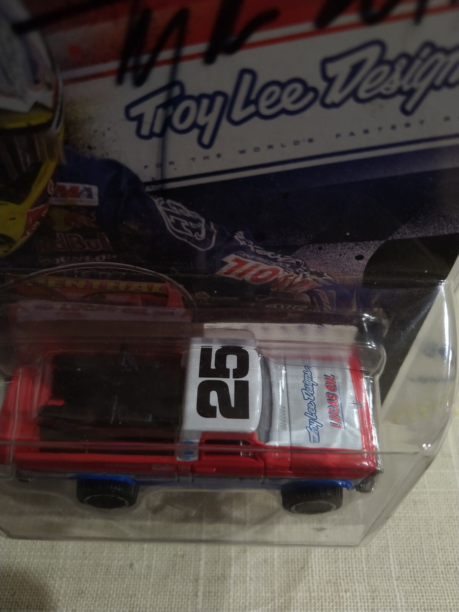 Hot Wheels Texas Drive 'Em Troy Lee Designs, Autographed
