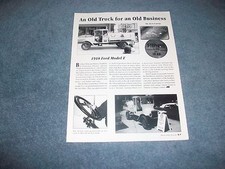 1918 Ford Model T Tanker Article An Old Truck For An Old Business 1918 Ford Model T Tanker Article An Old Truck For An Old Business