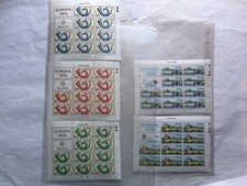 MALTA: 5 Kleinbogen Eurpa-Briefmarken 1973 + 1977 - postfrisch
