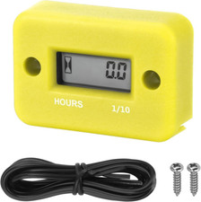 Car Digital Inductive Hour Meter Waterproof IP68, for Gas Engine Generator Tempe