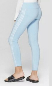 New Umbro Girls Double Diamond Performance Light Blue White Leggings Sz S (6/6X) 490390804027 | eBay