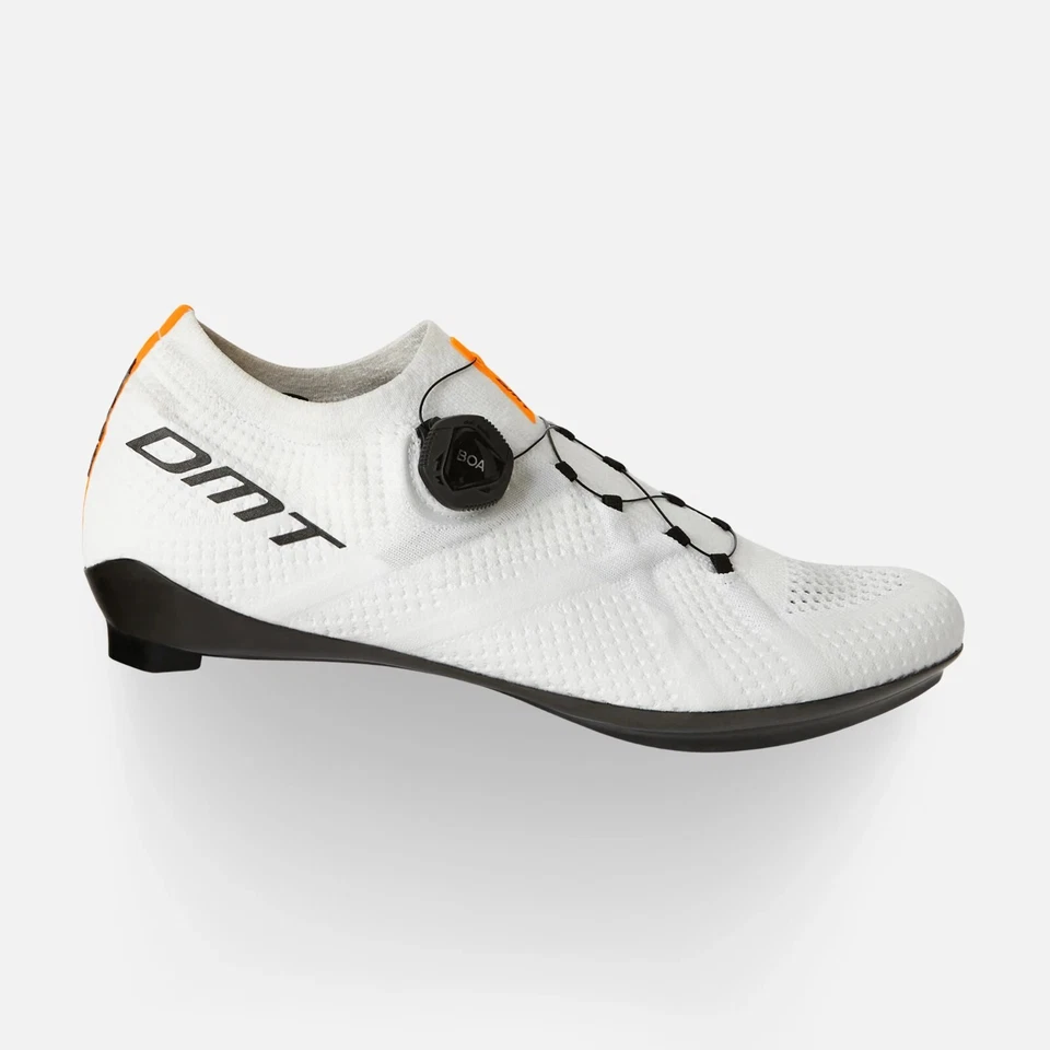 DMT KR1 Road Cycling Shoes | White | 3-Bolt Cleat Compatibility