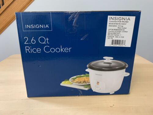 Insignia - 2,6 Quart Reiskocher - warm halten - weiß (NS-RC14WH7) - Bild 3 von 4