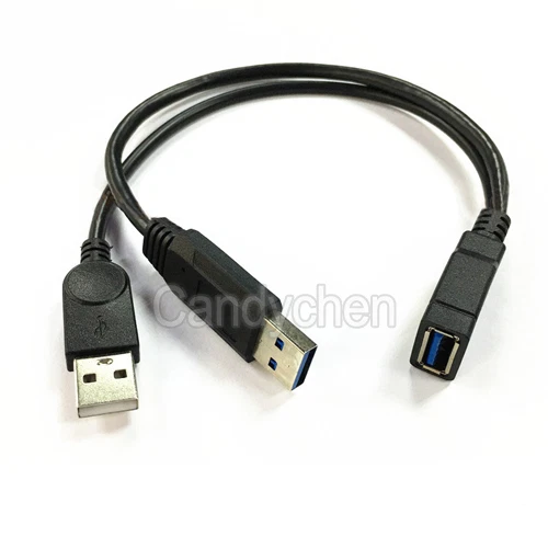 USB 3-0 - Cavo Prolunga USB 3.0 A maschio/A femmina 2m Blu