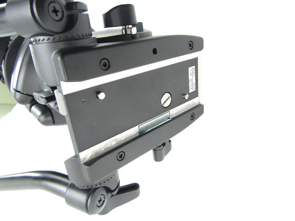 Libec RT50B 3 级铝制三脚架,LX10 流体头带 DL-3RB 可折叠推车 — 第 4/4 张图片