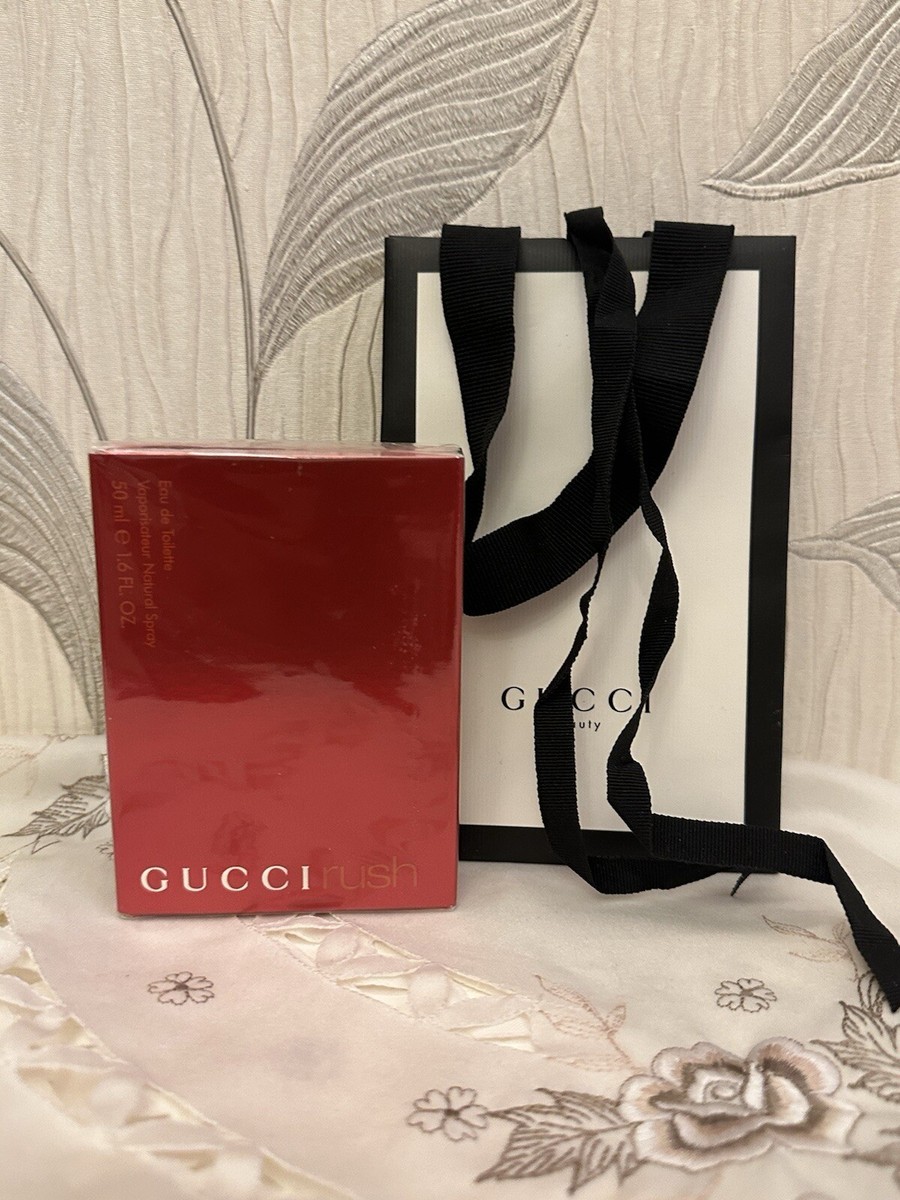 GUCCI RUSH 50ml EDT SPRAY FOR WOMEN NEW/SEALED 100% GENUINE