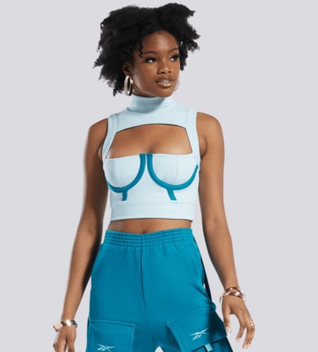 Reebok X Cardi B Ribbed Crop Top Women’s - 第 1/6 張圖片