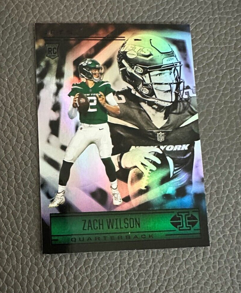 Zach Wilson Jets 2021 Panini Illusions Base #60 Rookie Card RC