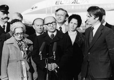 Israeli Statesman And Prime Minister Menachem Begin 1977 OLD PHOTO