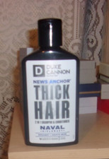 DUKE CANNON NEWS ANCHOR THICK HAIR 2 IN 1 SHAMPOO  CONDITIONER NAVAL 10 OZ.