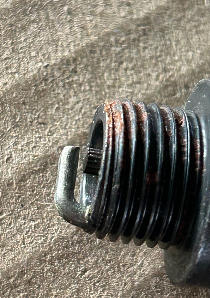 NOS Vintage AC Fire Ring Spark Plug Set GM 1559492 44 Copper Gasket