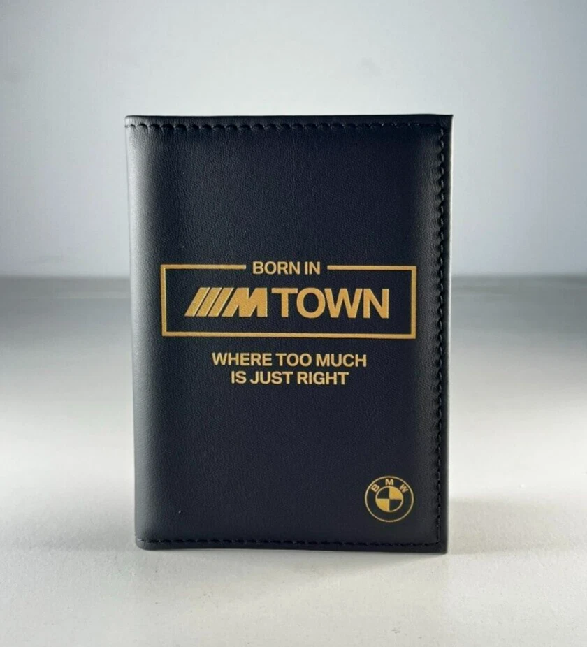 BMW M Fahrzeugscheinhülle aus Leder  